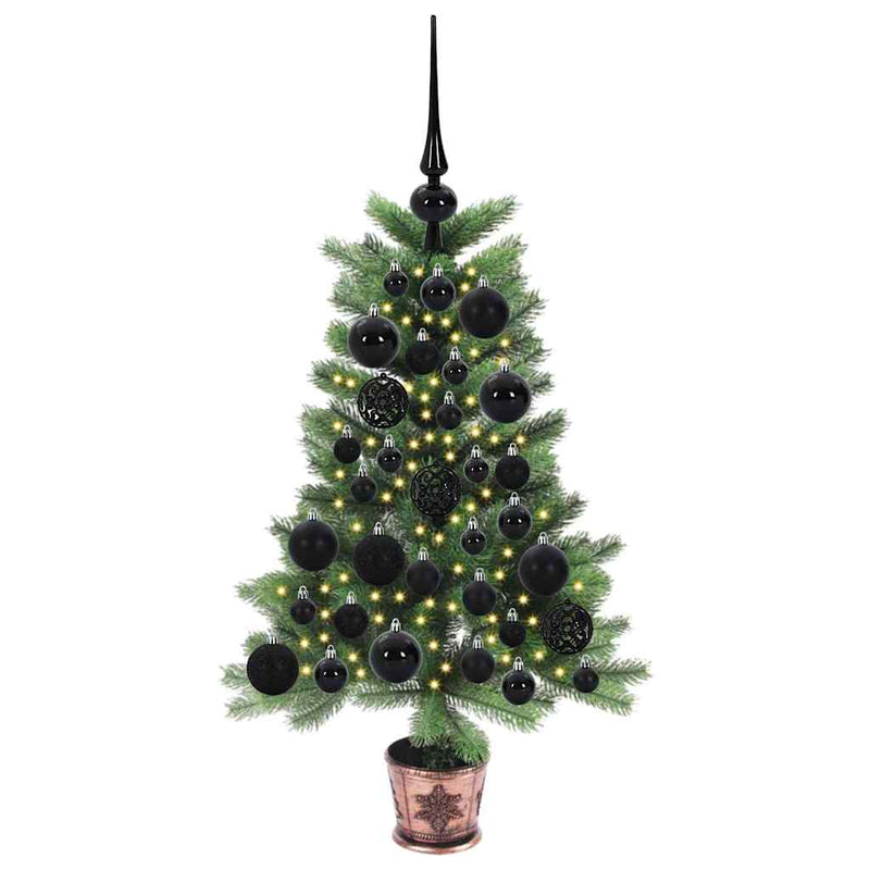 Load image into Gallery viewer, Vidaxl kerstboom met 150 led met standaard groen 65 cm pe
