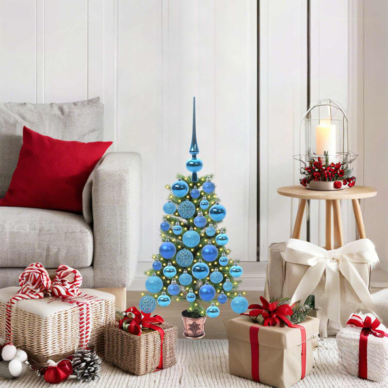 Load image into Gallery viewer, Vidaxl kerstboom met 150 led met standaard groen 65 cm pe