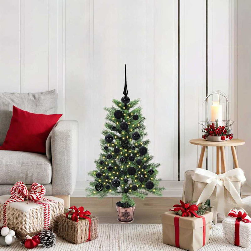 Load image into Gallery viewer, Vidaxl kerstboom met 150 led met standaard groen 90 cm pe