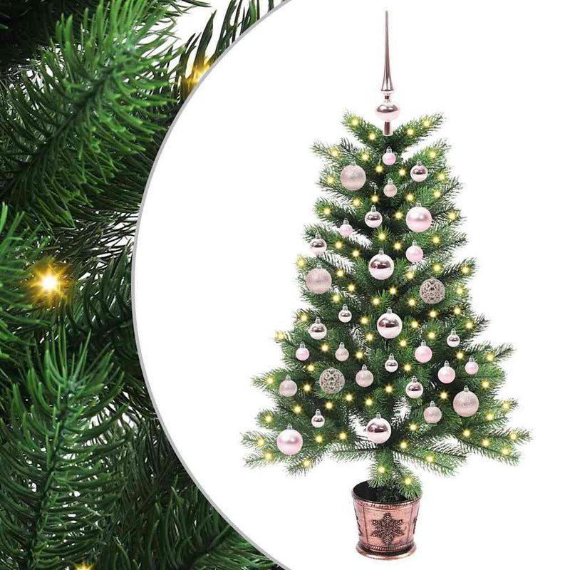 Load image into Gallery viewer, Vidaxl kerstboom met 150 led met standaard groen 90 cm pe