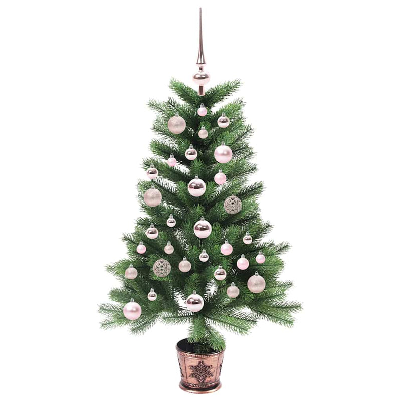 Load image into Gallery viewer, Vidaxl kerstboom met 150 led met standaard groen 90 cm pe
