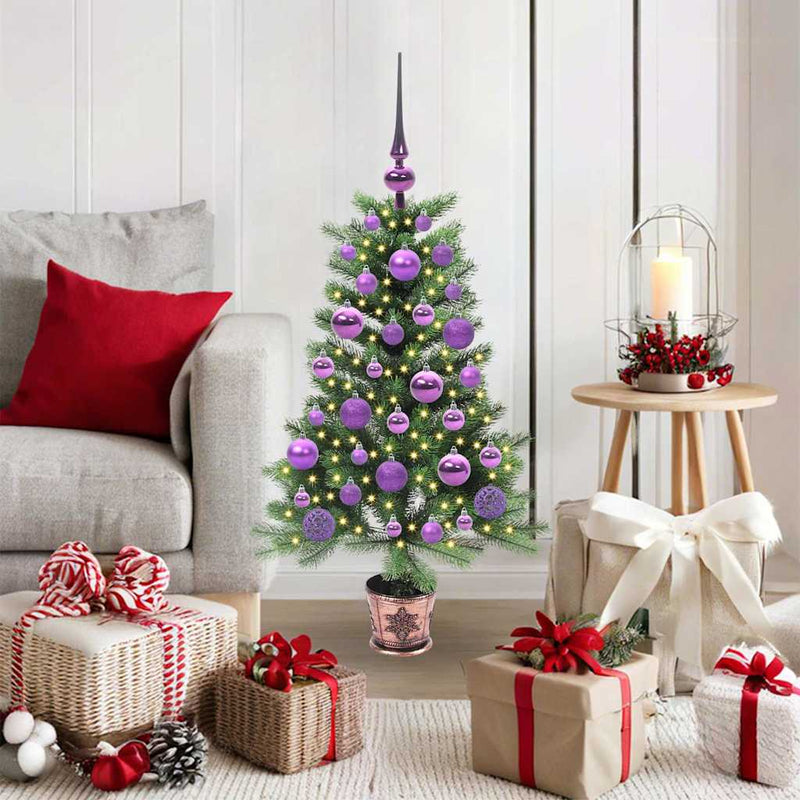 Load image into Gallery viewer, Vidaxl kerstboom met 150 led met standaard groen 90 cm pe