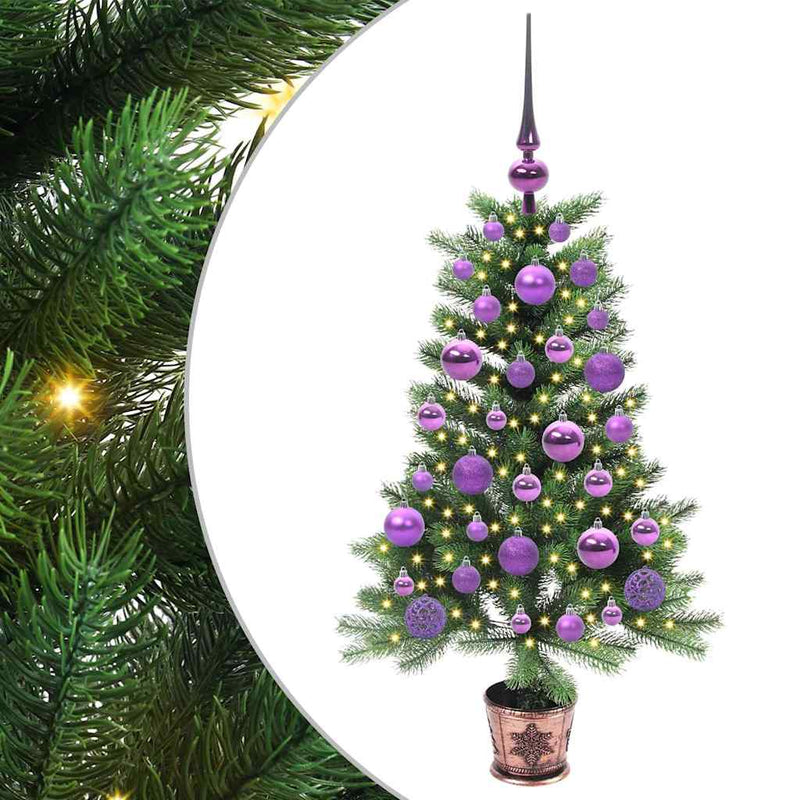 Load image into Gallery viewer, Vidaxl kerstboom met 150 led met standaard groen 90 cm pe