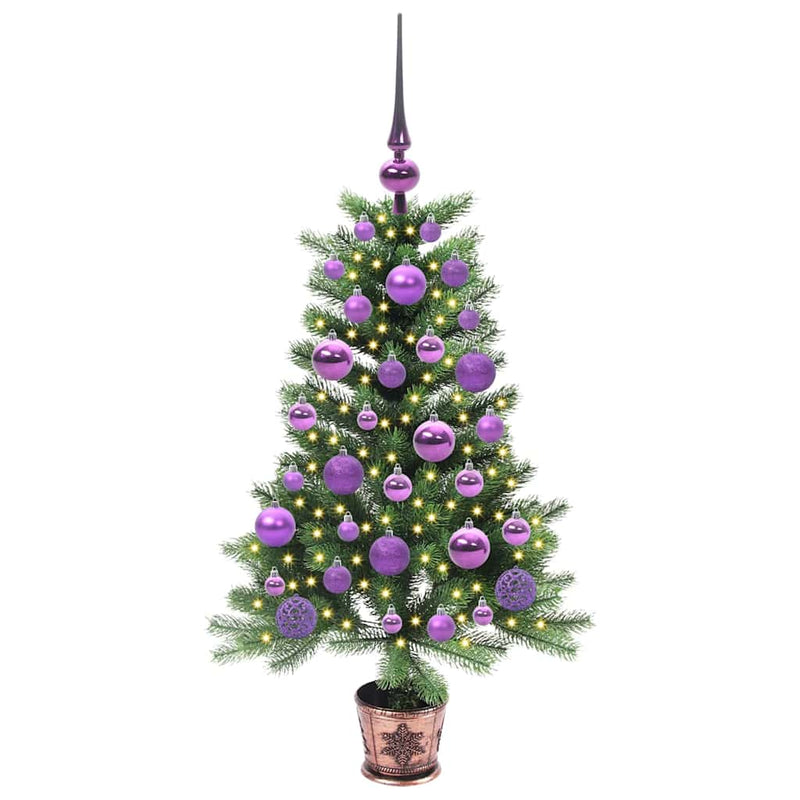 Load image into Gallery viewer, Vidaxl kerstboom met 150 led met standaard groen 90 cm pe