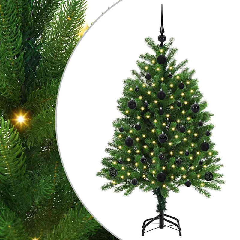 Load image into Gallery viewer, Vidaxl kerstboom met 150 led met standaard groen 120 cm pe
