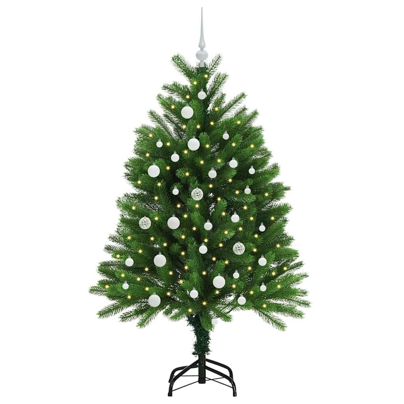Load image into Gallery viewer, Vidaxl kerstboom met 150 led met standaard groen 120 cm pe