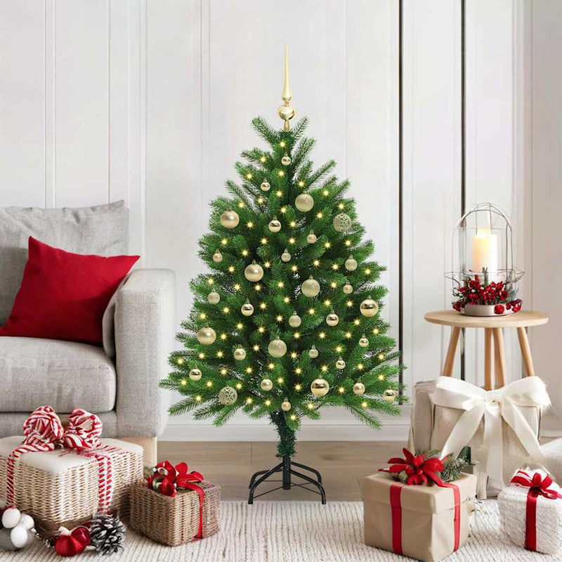 Load image into Gallery viewer, Vidaxl kerstboom met 150 led met standaard groen 120 cm pe