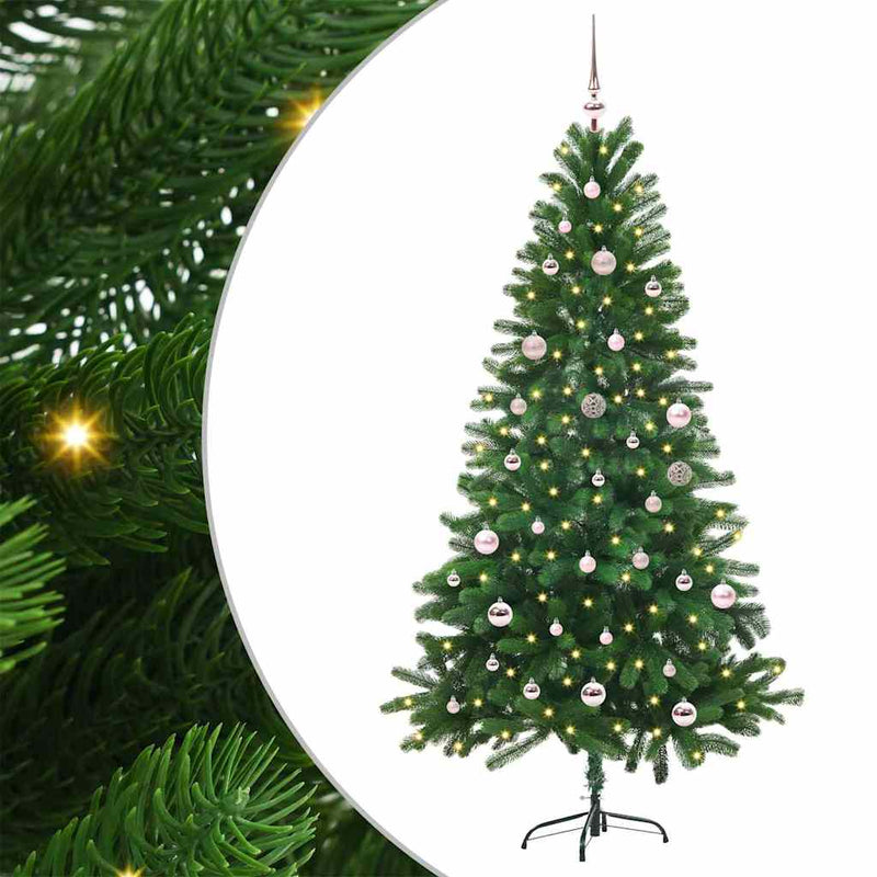 Load image into Gallery viewer, Vidaxl kerstboom met 150 led met standaard groen 150 cm pe