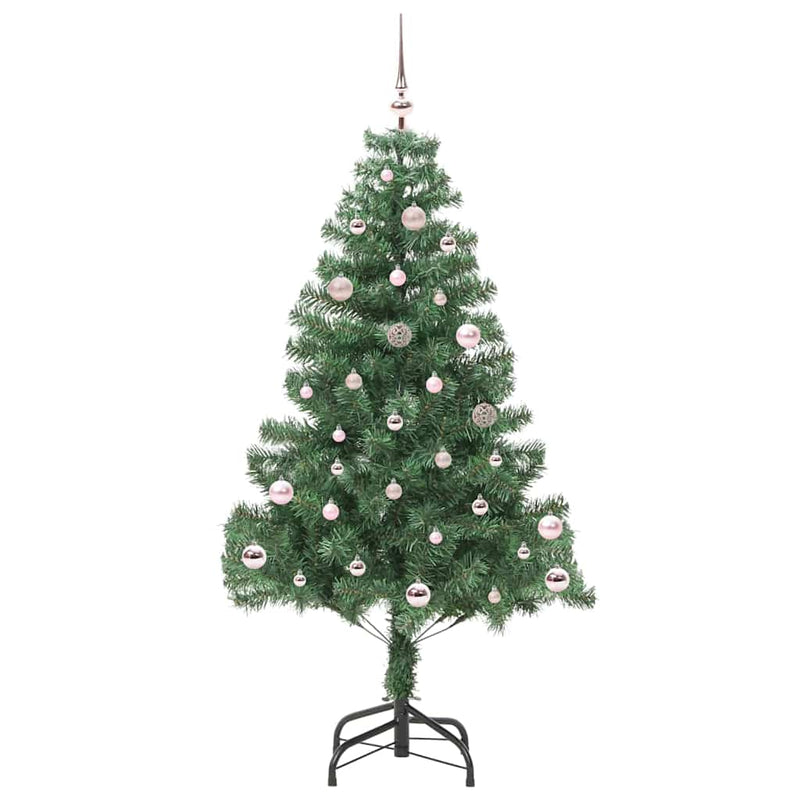 Load image into Gallery viewer, Vidaxl kerstboom met 150 led met standaard groen 150 cm pvc