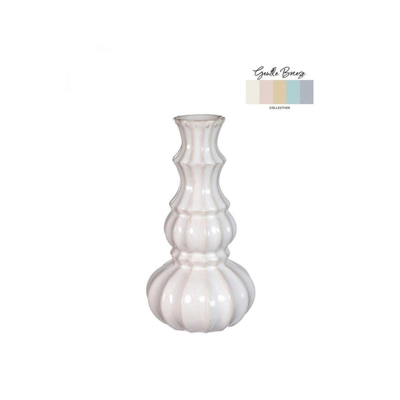 Load image into Gallery viewer, Ideas 4 seasons vaas delphi ã˜9xh16,9cm crã¨me zand