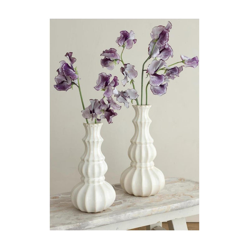 Load image into Gallery viewer, Ideas 4 seasons vaas delphi ã˜9xh16,9cm crã¨me zand