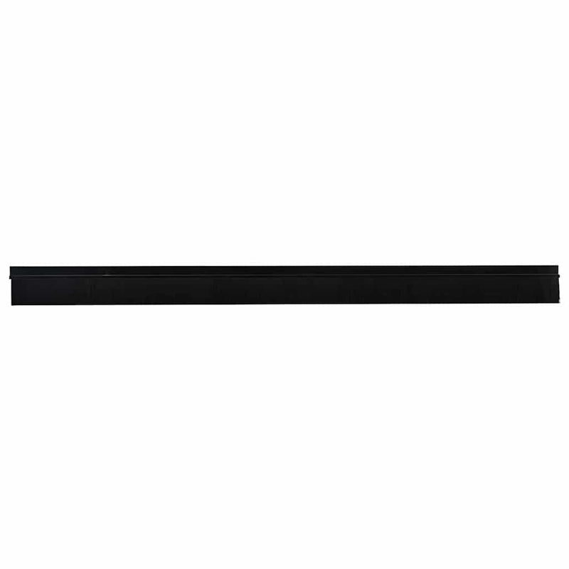 Load image into Gallery viewer, Vidaxl zelfklevende deurborstels 2 pcs zwart 100 cm aluminium legering