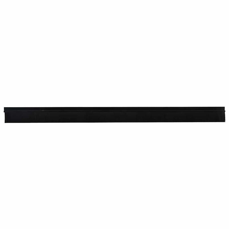 Load image into Gallery viewer, Vidaxl zelfklevende deurborstels 6 pcs zwart 100 cm aluminium legering