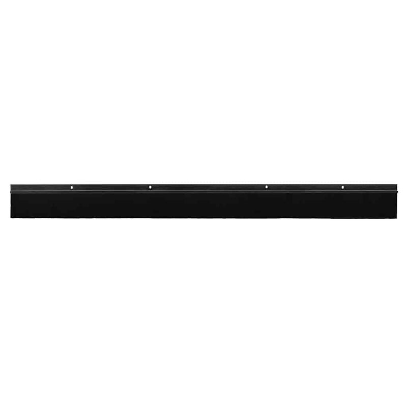 Load image into Gallery viewer, Vidaxl schroefbare deurborstelafsluitingen 12 pcs zwart 100 cm
