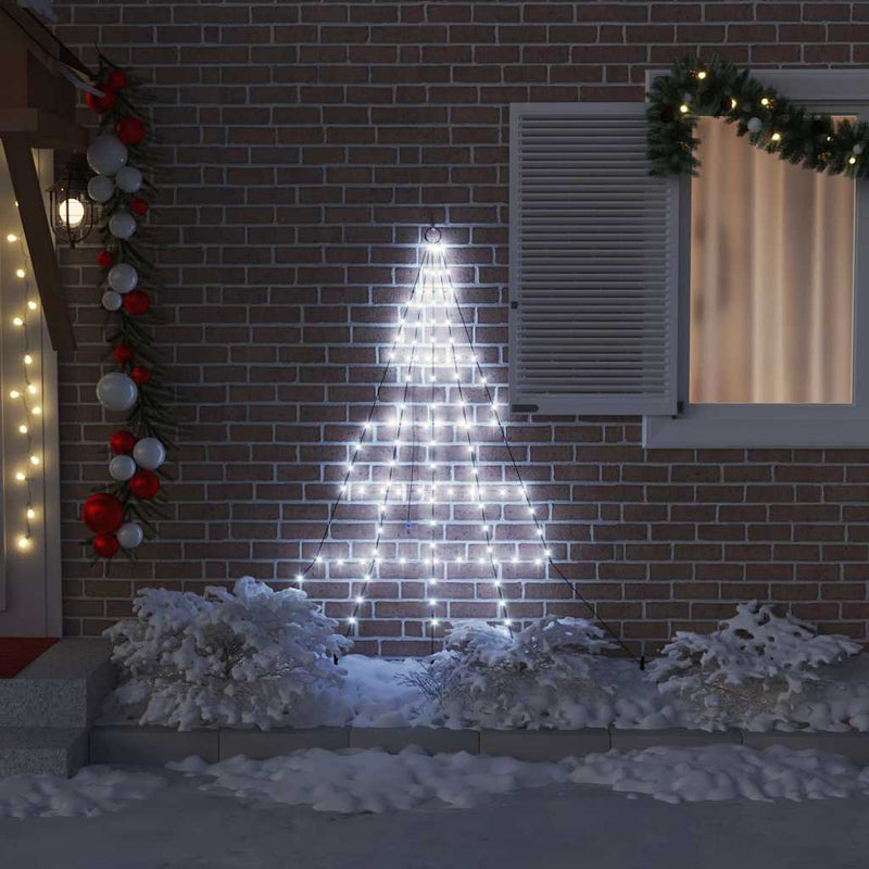 Load image into Gallery viewer, Vidaxl led kerstboom met grondspiesjes koudwit 182 cm metaal