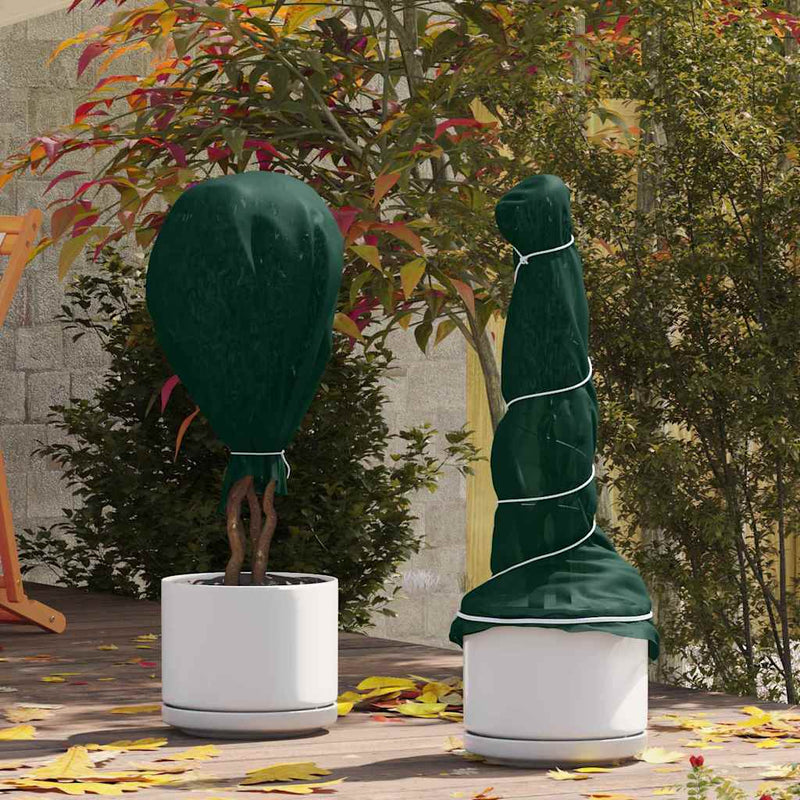 Load image into Gallery viewer, Vidaxl vorstbescherming plantvlies groen 20 x 1,6 m niet-geweven stof