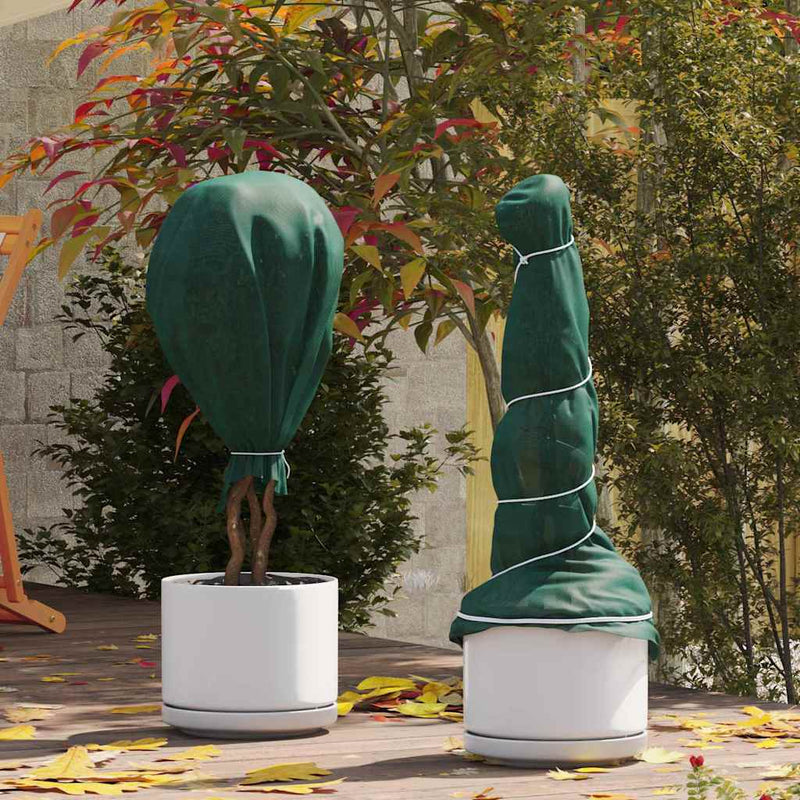 Load image into Gallery viewer, Vidaxl vorstbescherming plantvlies groen 100 x 1,6 m niet-geweven stof