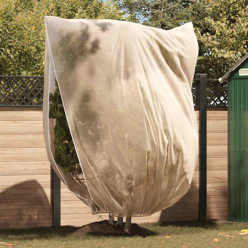 Load image into Gallery viewer, Vidaxl vorstbescherming plantenfleece covers beige 2,4 x 2 m