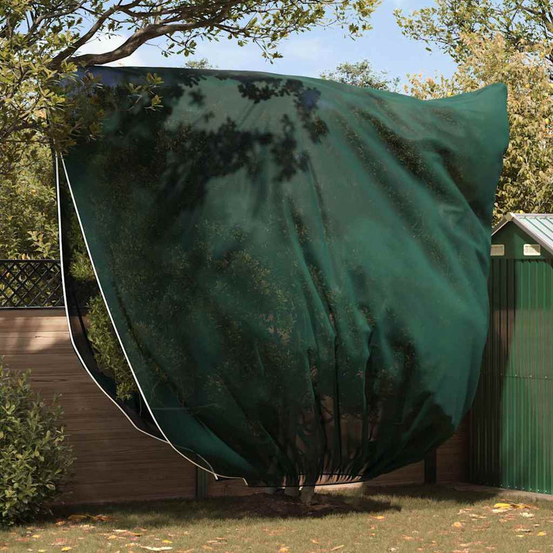 Load image into Gallery viewer, Vidaxl vorstbescherming plantenfleece covers 3 pcs groen 3 x 3,93 m