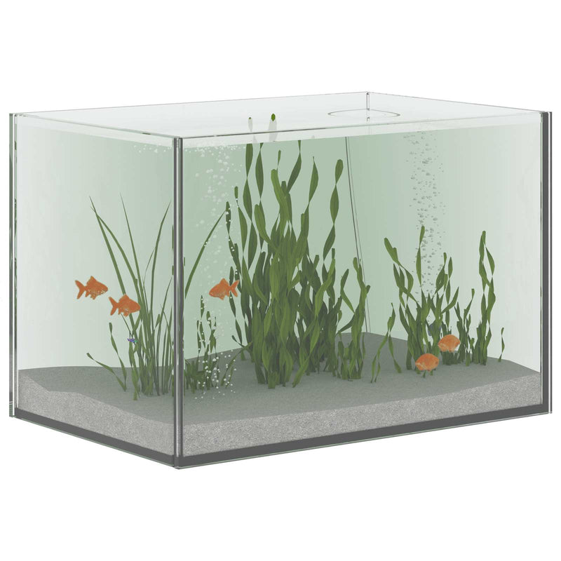 Load image into Gallery viewer, Vidaxl aquarium met opslag doorzichtig 30 x 20 x 20 cm glas