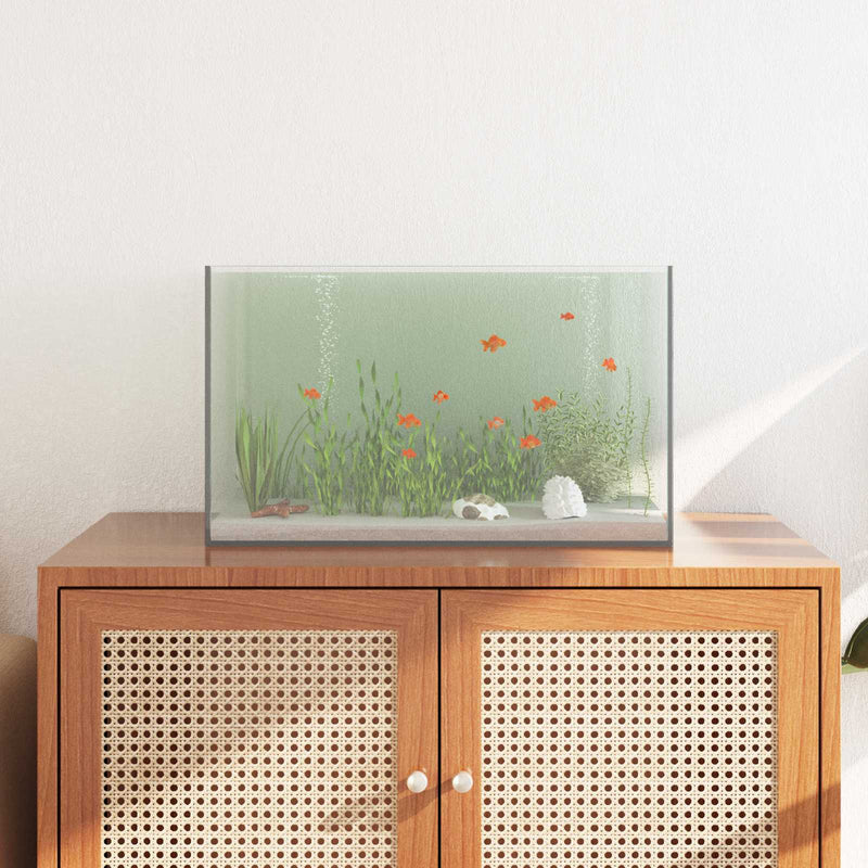 Load image into Gallery viewer, Vidaxl aquarium met opslag doorzichtig 50 x 30 x 30 cm glas
