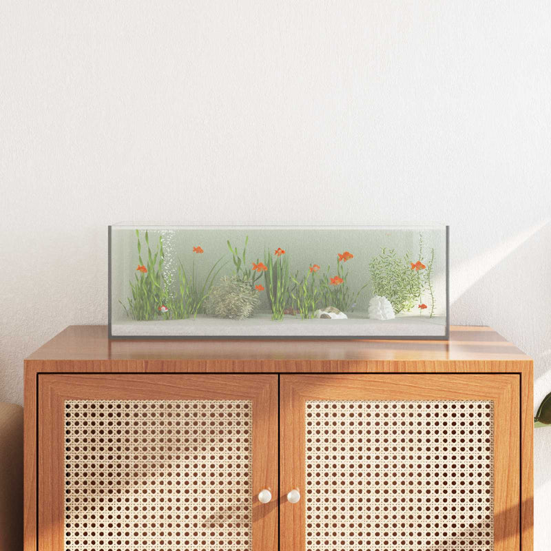 Load image into Gallery viewer, Vidaxl aquarium met opslag doorzichtig 60 x 20 x 20 cm glas