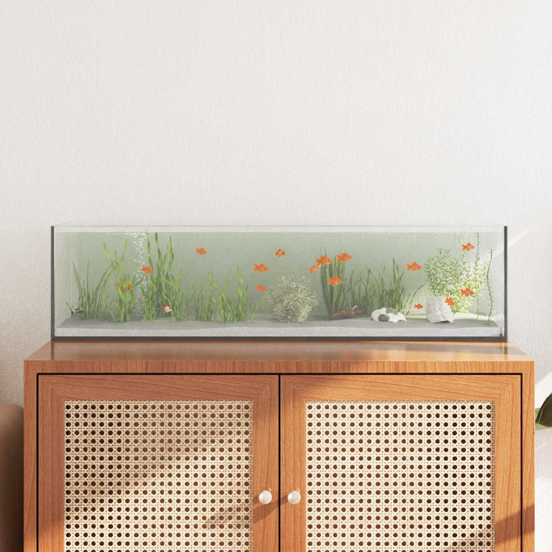 Load image into Gallery viewer, Vidaxl aquarium met opslag doorzichtig 80 x 20 x 20 cm glas