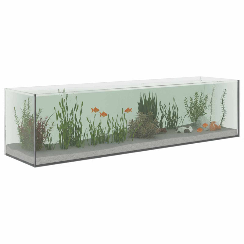 Load image into Gallery viewer, Vidaxl aquarium met opslag doorzichtig 80 x 20 x 20 cm glas