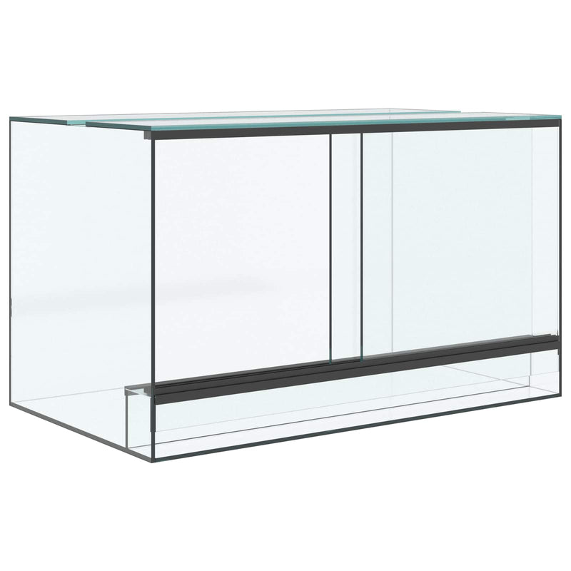 Load image into Gallery viewer, Vidaxl terrarium met opslag doorzichtig 50 x 30 x 30 cm glas