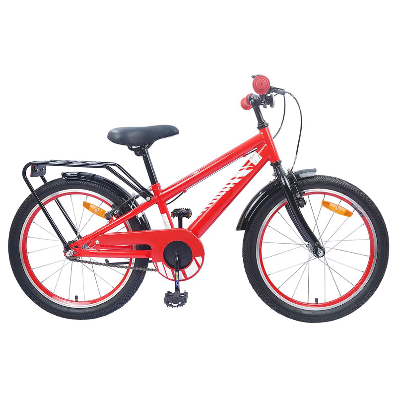 Load image into Gallery viewer, Vidaxl kinderfiets 20 inch voor 6-11 jaar oud rood