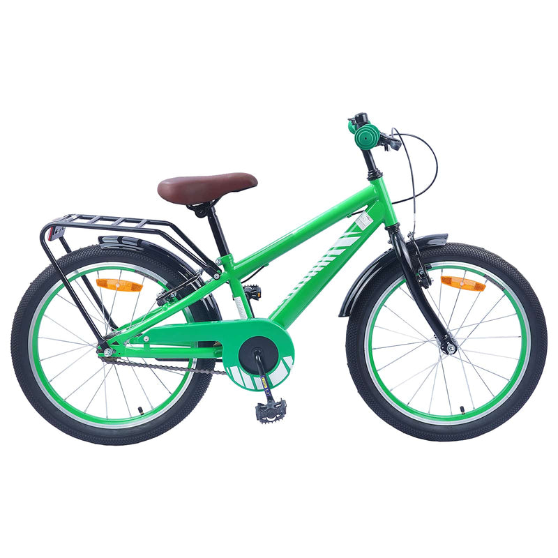 Load image into Gallery viewer, Vidaxl kinderfiets 20 inch voor 6-11 jaar oud groen