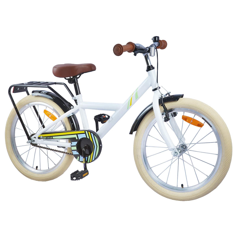 Load image into Gallery viewer, Vidaxl kinderfiets 24 inch voor 8-12 jaar oud wit
