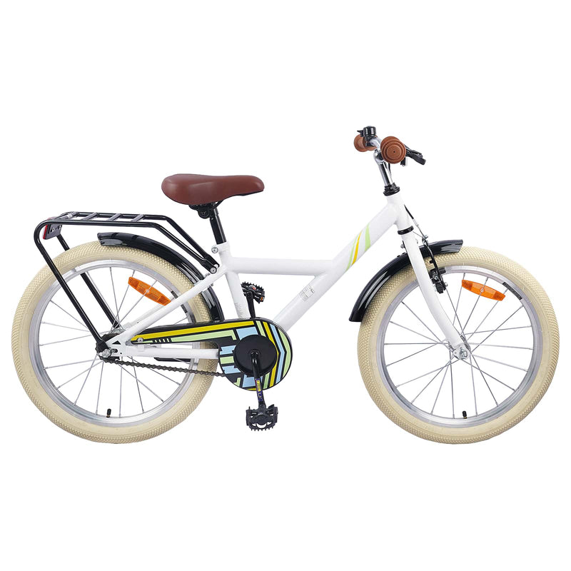 Load image into Gallery viewer, Vidaxl kinderfiets 24 inch voor 8-12 jaar oud wit