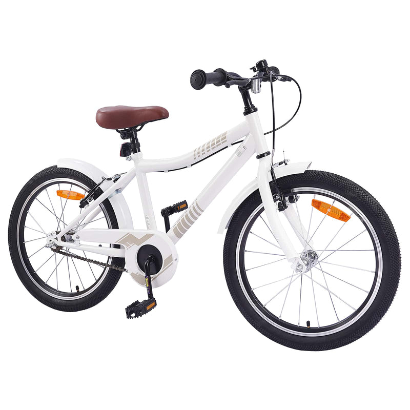 Load image into Gallery viewer, Vidaxl kinderfiets 24 inch voor 8-12 jaar oud wit
