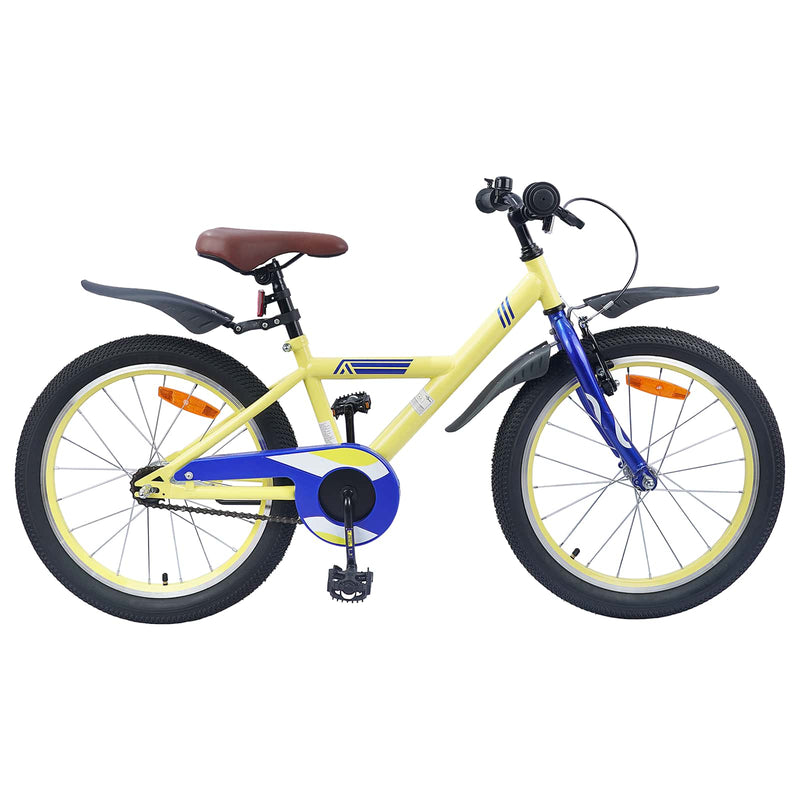 Load image into Gallery viewer, Vidaxl kinderfiets 20 inch voor 6-11 jaar oud geel