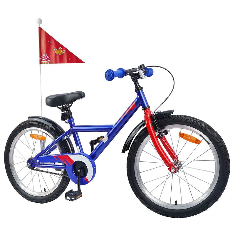 Load image into Gallery viewer, Vidaxl kinderfiets 20 inch voor 6-11 jaar oud donkerblauw