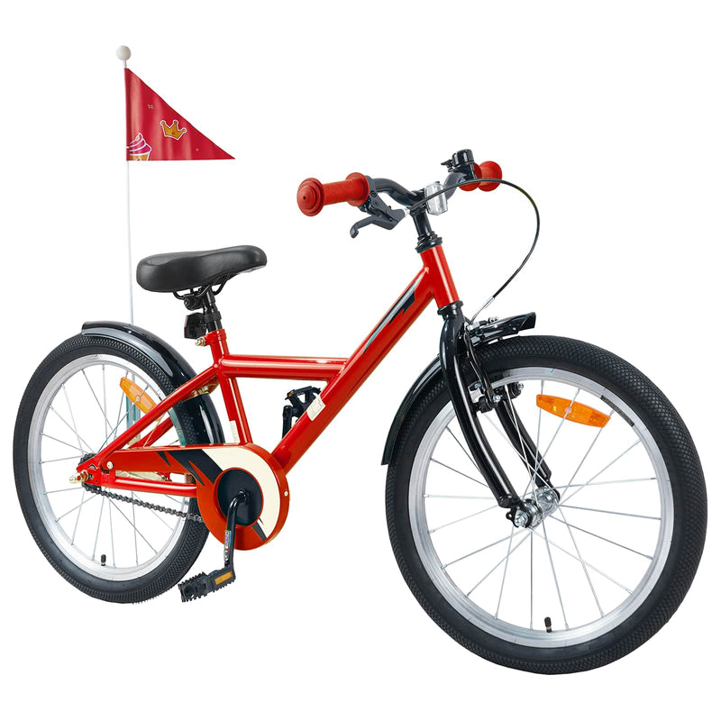 Load image into Gallery viewer, Vidaxl kinderfiets 20 inch voor 6-11 jaar oud rood