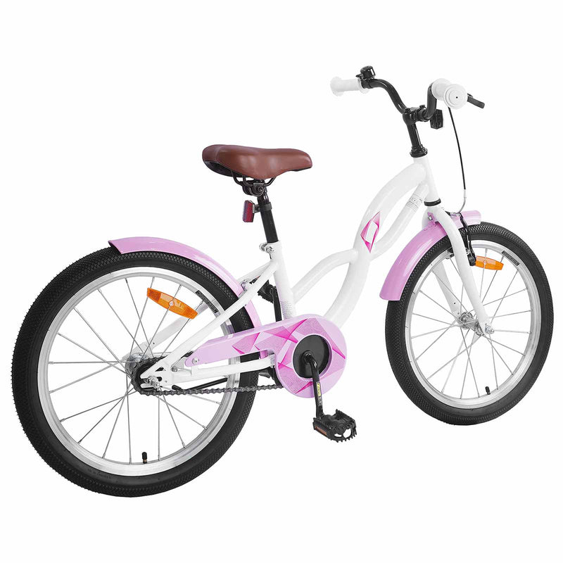 Load image into Gallery viewer, Vidaxl kinderfiets 20 inch voor 6-11 jaar oud wit