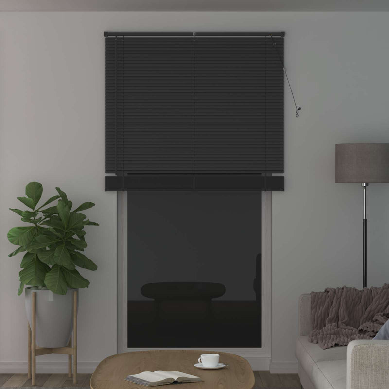 Load image into Gallery viewer, Vidaxl venetiaanse blind verstelbaar zilvergrijs 213 x 120 cm pvc