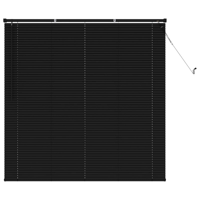 Load image into Gallery viewer, Vidaxl venetiaanse blind verstelbaar zwart 150 x 130 cm pvc