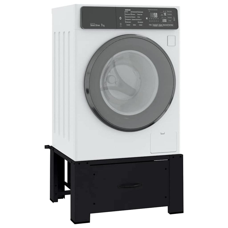 Load image into Gallery viewer, Vidaxl wasmachine pedestal zwart 64 x 55 x 32,5 cm staal