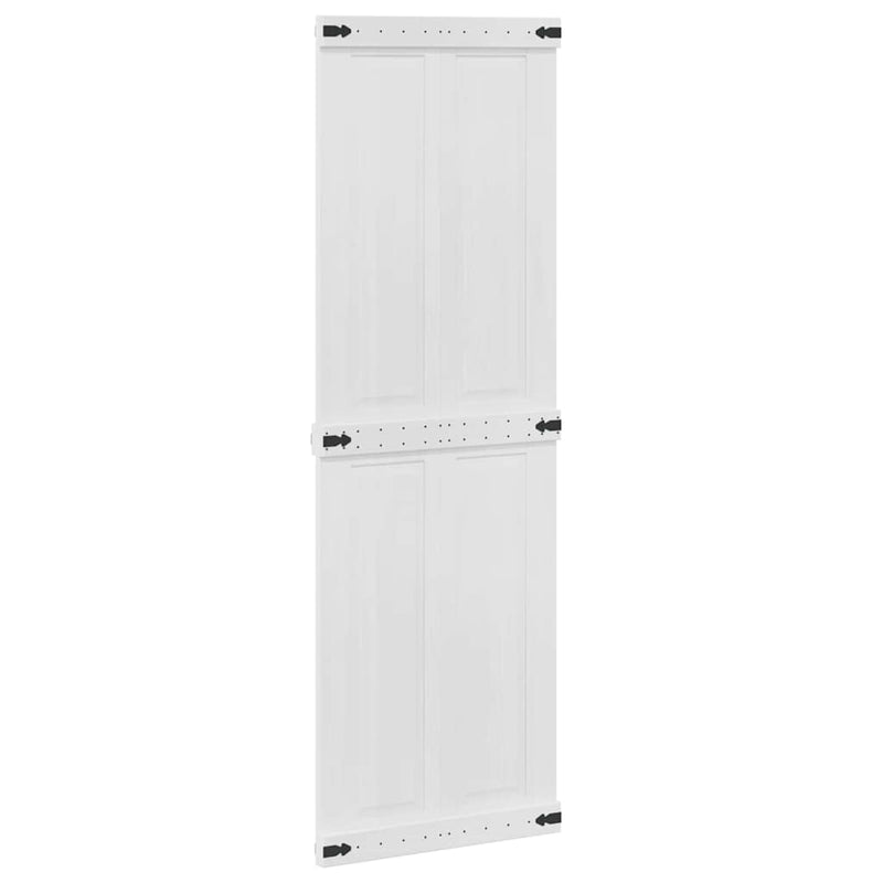 Load image into Gallery viewer, Vidaxl deur corona wit 70 x 210 cm bewerkt hout