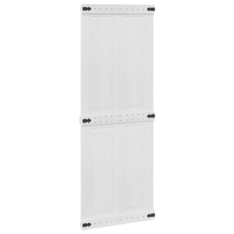 Load image into Gallery viewer, Vidaxl deur corona wit 80 x 210 cm bewerkt hout