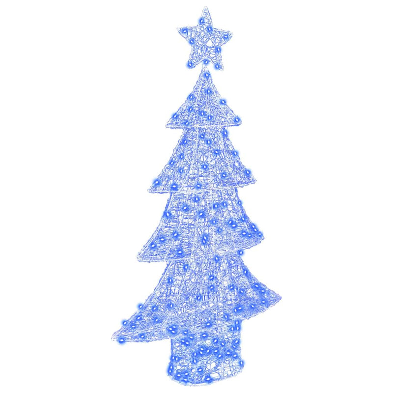 Load image into Gallery viewer, Vidaxl kerstboom met 160 led blauw 150 cm acryl