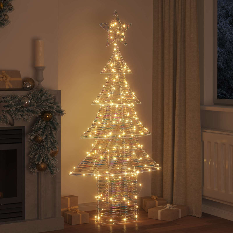 Load image into Gallery viewer, Vidaxl kerstboom met 240 led warmwit 181 cm pet