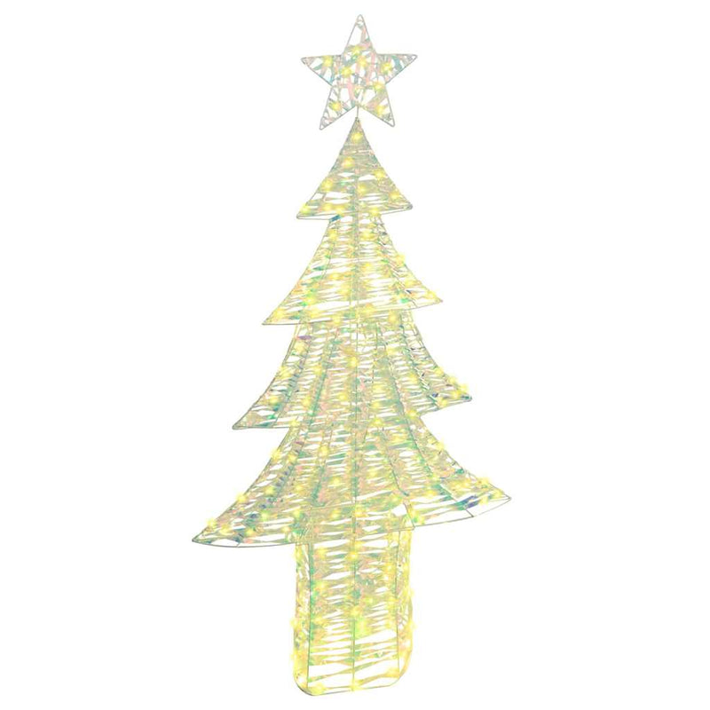 Load image into Gallery viewer, Vidaxl kerstboom met 240 led warmwit 181 cm pet