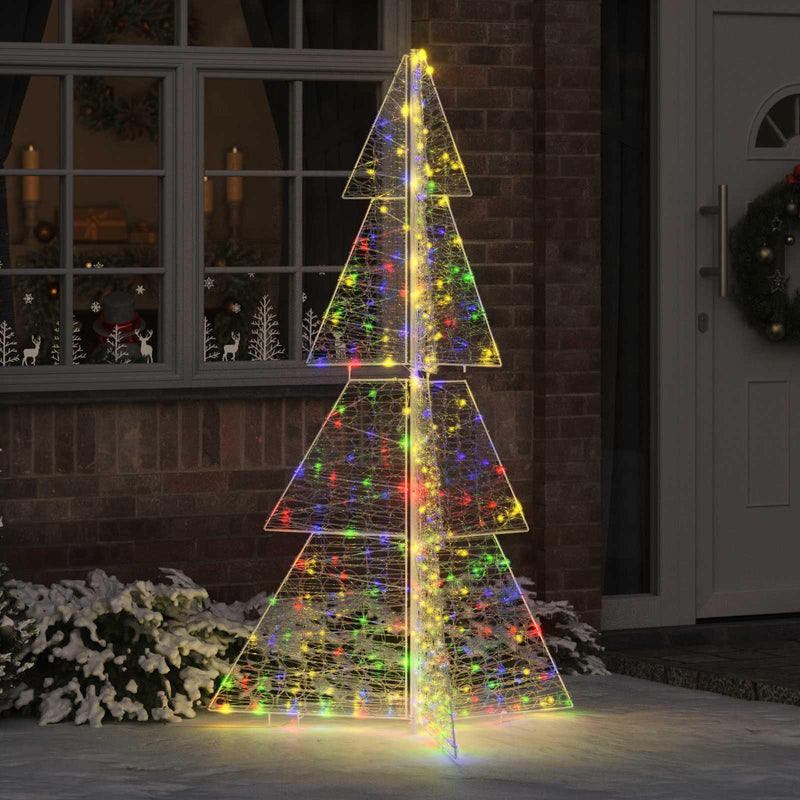 Load image into Gallery viewer, Vidaxl kerstboom met 240 led multikleur 180 cm acryl