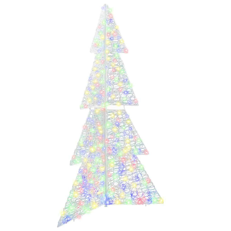 Load image into Gallery viewer, Vidaxl kerstboom met 240 led multikleur 180 cm acryl