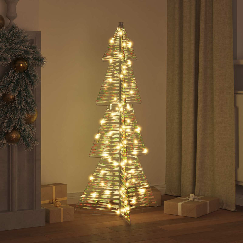 Load image into Gallery viewer, Vidaxl kerstboom met 100 led warmwit 120 cm pet