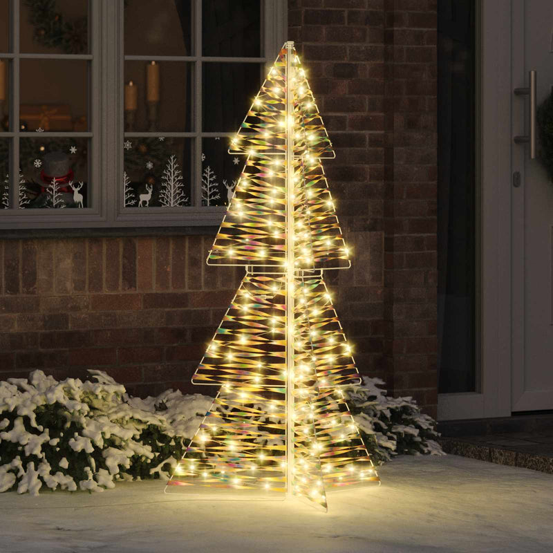Load image into Gallery viewer, Vidaxl kerstboom met 160 led warmwit 150 cm pet